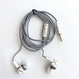 Earphones Weaving Cloth Rope Earpiece