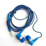 Earphones Weaving Cloth Rope Earpiece